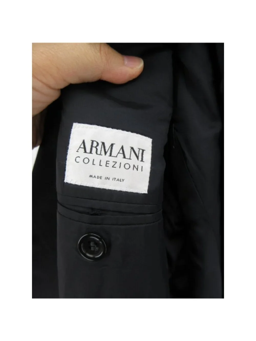 Armani Collezioni Sport Coat 40 Blazer Wool Blend Quiet Luxury Italy
